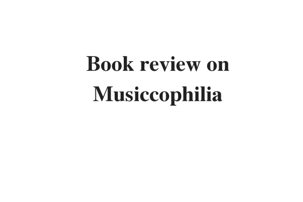 Book review on Musicophilia - IELTS reading practice test